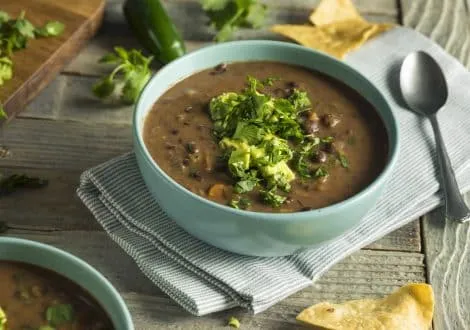 black bean soup