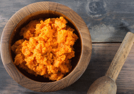 sweet potato mashed
