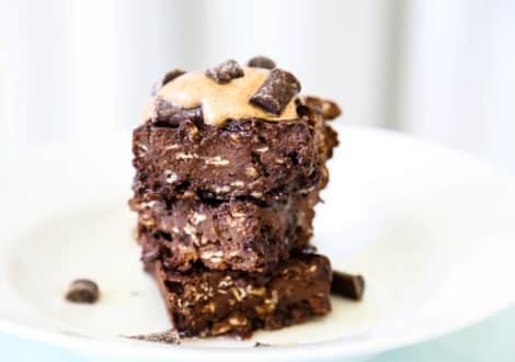 The Balanced Blonde Chocolate Chunk Black Bean Brownies