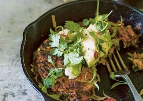 Sweet Potato Cakes with Lime and Avocado e1514562262208
