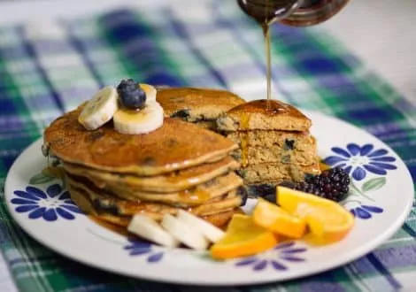 Blueberry Corncakes