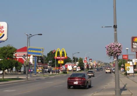Fast food alley