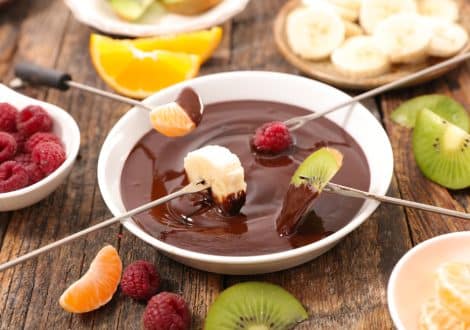 easy chocolate fondue