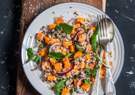 QuinoaSaladwithSweetPotatoesandPears