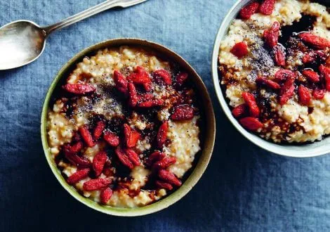 goji berry oats