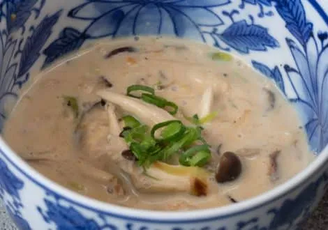 Okinawa McLain cream of mushroom 1