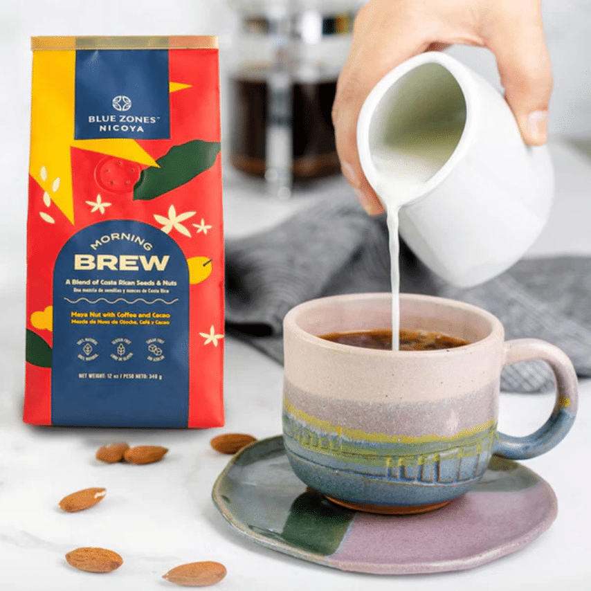 Blue Zones Nicoya Coffe and Maya Nut Morning Brew Photo