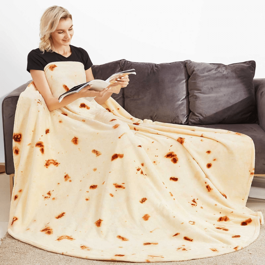 CASOFU Tortilla Throw Blanket Photo
