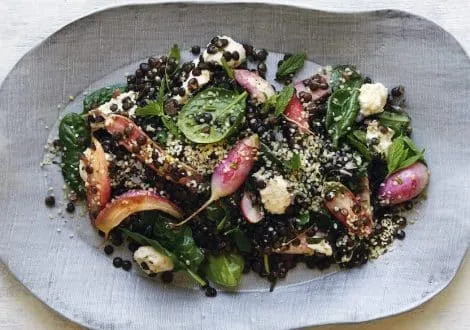 French Lentils with Roasted radishes e1589751854520