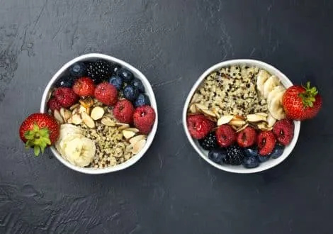 breakfast quinoa bowls