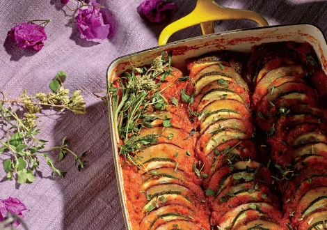 Blue Zone Roasted Ratatouille