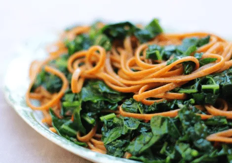 Chilli Linguini with Cavolo Nero