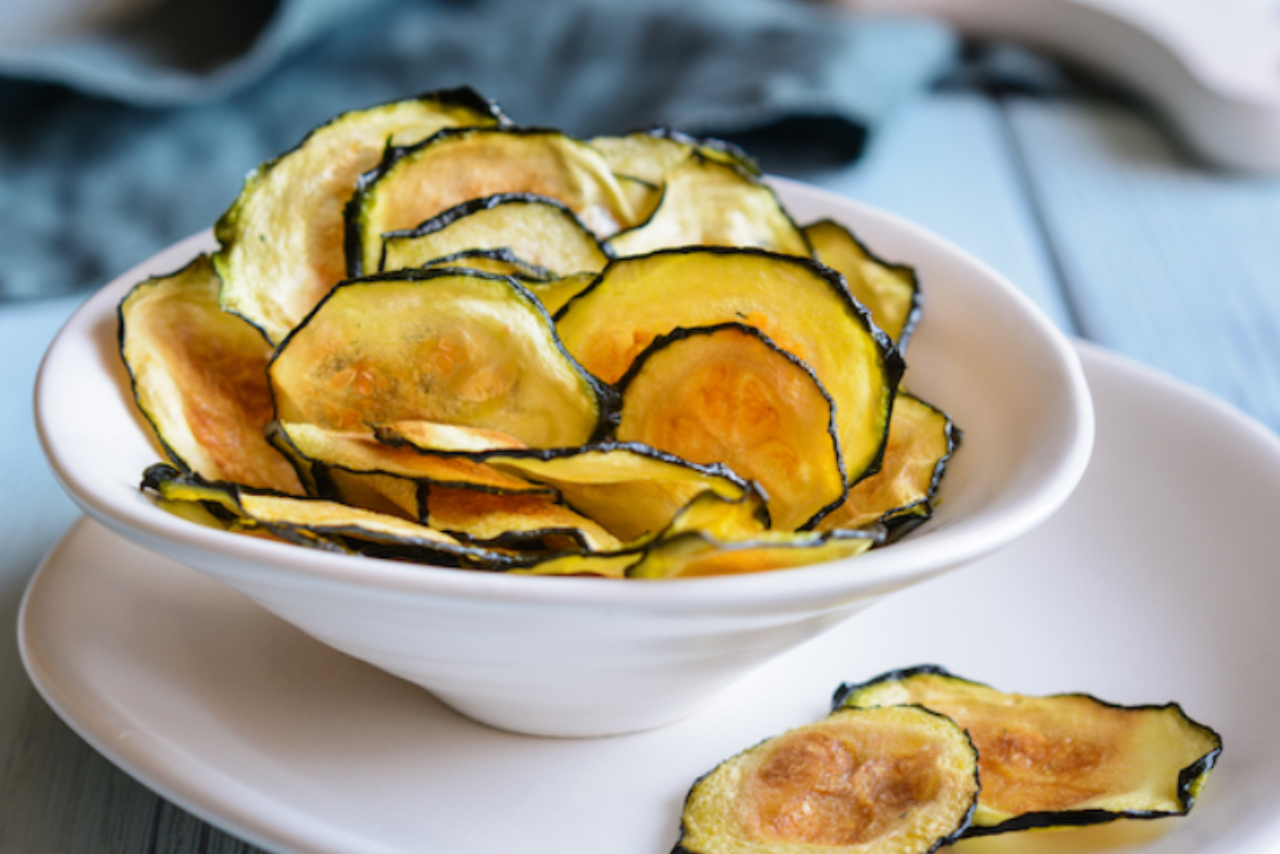 Baked Zucchini Chips Image